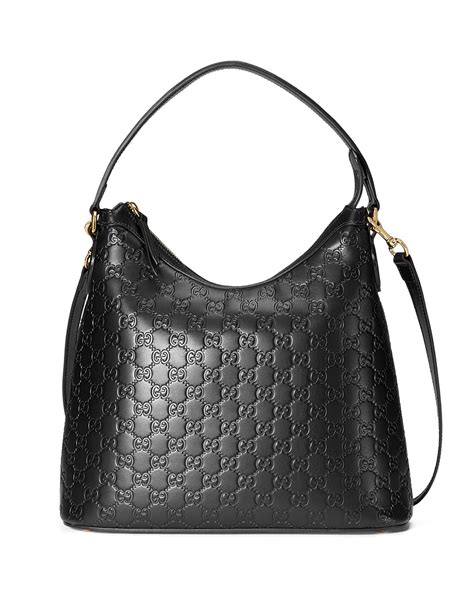 gucci chain medium hobo bag|gucci guccissima hobo bag.